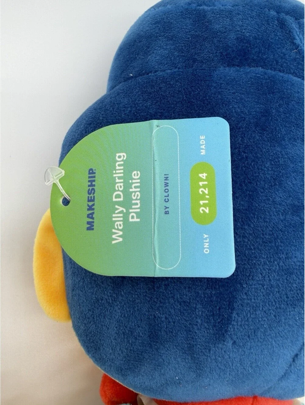 Wally Darling 2.0 Makeship Plush by Clown - NEW w/Tag